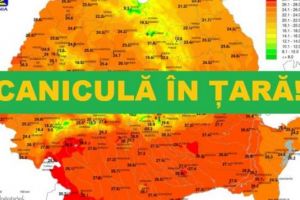 Asta e cea mai călduroasă lună aprilie în România. Temperaturi de 35.5 grade Celsius!