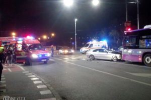 FOTO. Accident cu cinci victime în Cluj-Napoca. Un pieton din Satu Mare a fost lovit pe trecere