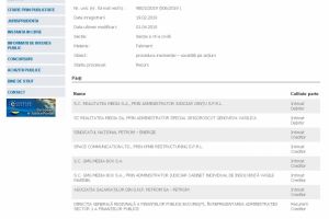 DECIZIE SOC: Curtea de Apel Bucureşti a decis intrarea Realitatea TV în FALIMENT