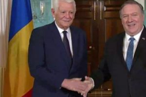 Secretul întâlnirii lui Teodor Meleşcanu cu Michael Pompeo, secretarul de stat al SUA