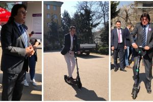 Avem trotinete electrice! Robu le-a testat: Sunt convins că vor avea priză la public, ca la Miami