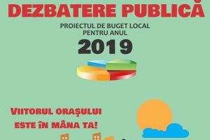 Miercuri, 17 aprilie, râmnicenii sunt invitaţi la dezbaterea publică a proiectului de buget local pentru anul 2019