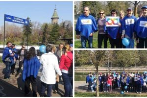 Pentru Voi colorează Timişoara în albastru: „Persoanele cu autism au nevoie de respect”