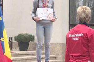 FOTO: Mihaela Blaga (CSȘ Blaj), vicecampioană naţională la cros | A doua medalie pentru sportiva din “Mica Romă”