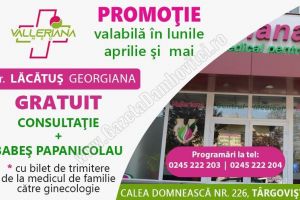 Fă-ţi testul Babeş Papanicolau, gratuit, la Centrul Medical Valleriana!