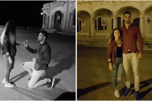 Se casatoresc intr-o zi speciala: Luptatorul Costin Mincu a cerut-o de sotie pe Alexandra Florentina Mina in fata Cazinoului din Constanta (galerie foto) 