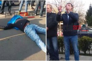 FOTO&LIVE. Dezastru la Electrolux! Muncitorii au blocat traficul. Vasile Dâre, în cătuşe