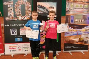Iustin Andrei, vicecampion naţional, Matei Ursache, locul trei, la Tenis 10 MPG