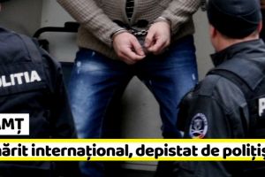 NEAMȚ: Pietrean cu 4 mandate europene de arestare, prins de poliţişti