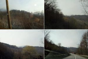 FOTO: Incendii mocnite de vegetaţie uscată, în comuna Poşaga