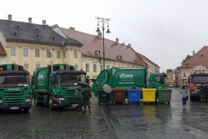 VIDEO – Informaţii importante pentru sibieni. Cât de des vor fi ridicate pubelele cu gunoi şi în ce zile