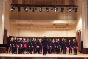 Locul I pentru Corul Eutherpe al Colegiului de Arte „Sabin Drăgoi”, la Olimpiada Naţională Corală de la Arad