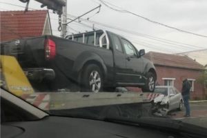 ACCIDENT GRAV în municipiu! Traficul este BLOCAT