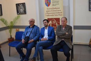 FOTO. Artiştii Vasile Koter şi Ioan Sălăjan au expus la Satu Mare