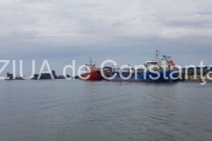 Constanta. 11 nave sunt avizate pentru sosire in porturile maritime romanesti. Una este pentru alte scopuri