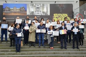 Procurorul care voia să 'liniştească' judecătorii protesteaza cu tupeu, la Bruxelles