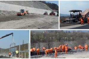 Avans vizibil la Dealul Liliecilor. Lucrările de pe lotul 4 din autostrada Lugoj – Deva continuă