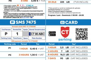 In atentia soferilor: O noua aplicatie va fi lansata de Primaria Constanta, pentru plata locurilor de parcare din municipiu