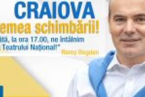 Partidul Naţional Liberal – Întâlnire Regională SUD-VEST, Craiova, 6 Aprilie 2019, ora 17.00, Esplanada Teatrului Naţional Craiova