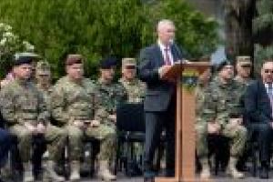 Mesajul adresat de preşedintele Consiliului Judeţean Dolj, Ion Prioteasa,  la ceremonialul organizat cu prilejul celebrării Zilei NATO  la sediul Brigăzii Multinaţionale Sud-Est