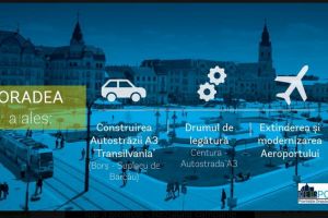 Orădenii au ales: Prioritatea oraşului este construirea autostrăzii Transilvania!