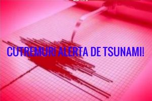 Alerta de tsunami. Cutremur major. La 80 de kilometri adancime