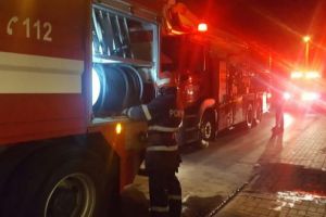 Incendiu într-o garsonieră de pe strada Hunedoarei în Târgu-Mureş