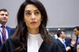 Amal Clooney, desemnata trimis special al guvernului britanic pe problema libertatii presei