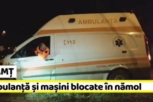 NEAMȚ: Ambulanţă şi maşini blocate în urma accidentului de aseară