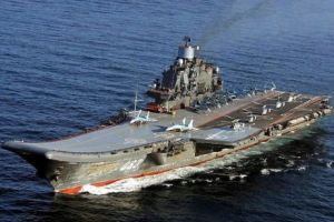 Marina militară rusă ar putea trimite la fier vechi singurul portavion pe care îl are în exploatare