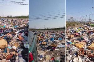 VIDEO/ ȘTIREA TA: Gunoi ”cât vezi cu ochii”, la marginea unui cartier din Alba Iulia