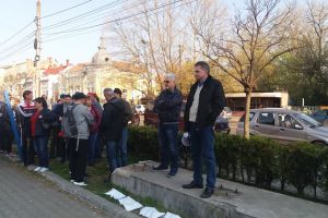 FOTO&LIVE. Greva de la Electrolux, în a şasea săptămână. Muncitorii rezistă!