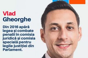 Vlad Gheorghe (Alianta 2020 USR PLUS) - UE este un partener de incredere pentru noi. A venit timpul sa trimitem si noi oameni de incredere la Bruxelles“ 