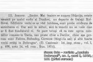 Dimitrie Cantemir si Dobrogea (III):  Despre misteriosul neam al citakilor  