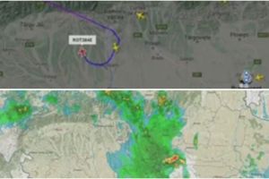 LIVE TEXT: Aeronava Tarom ROT384E care il aduce pe Radu Mazare a intrat in Romania (harta). ANM a emis cod portocaliu de vreme rea                              