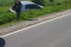 Coliziune între trei autoturisme pe DN1A la Corneşti