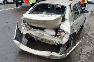TÂRGOVIȘTE: Accident în zona Combinatului de Oţeluri Speciale