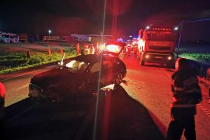 FOTO&VIDEO. Două femei, rănite în accidentul dintre Halmeu şi Turulung
