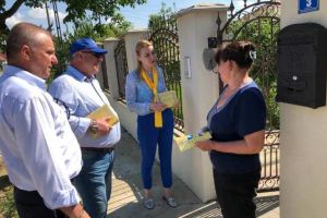 FOTO: Candidatul PNL la PE va milita pentru rezolvarea problemelor comunităţilor rurale