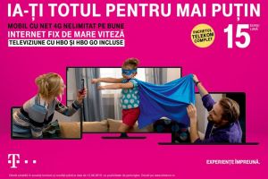 Pachetul Telekom Complet: mobil cu Net Nelimitat 4G, Internet fix de mare viteză şi ...