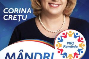 (P) Comunicat de presă – Corina Creţu: „PRO România reprezintă adevărata social-democraţie!”