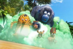 Animaţia „Patrula junglei“, la cinematograful din Grădişte