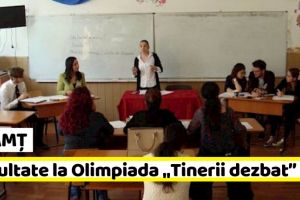 NEAMȚ: Rezultate la Olimpiada de argumentare, dezbatere şi gândire critică „Tinerii dezbat”