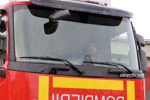 Evacuare, salvare şi intervenţie la Liceul Teoretic ”Carol I” Feteşti