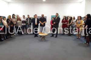 LIVE TEXT. Imagini de la eveniment: Studenti si masteranzi de la Facultatea de Arte sarbatoresc Constanta printr-un vernisaj dedicat Cazinoului