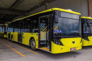 FOTO – Încă zece autobuze noi intră în flota Tursib – Au wi-fi şi camere de supraveghere video