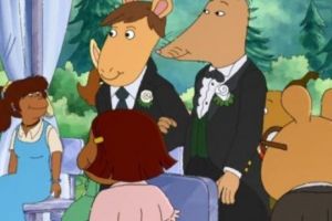 Căsătoria gay dintre şobolanul Ratburn şi şi porcul furnicar Patrick nu s-a mai dat la TV