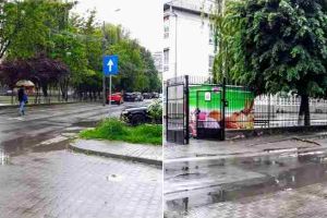 FOTO ȘTIREA TA: Trecere de pietoni invizibilă în apropierea unei şcoli din Alba Iulia