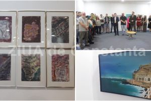 Dublu vernisaj de Ziua Constantei:  Studenti, masteranzi, artisti plastici romani, impreuna pe simeze, din admiratie pentru Cazino (galerie foto+video) 