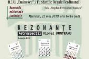 Trei volume de Viorel Munteanu vor fi lansate la Clubul Junimea Scriptor